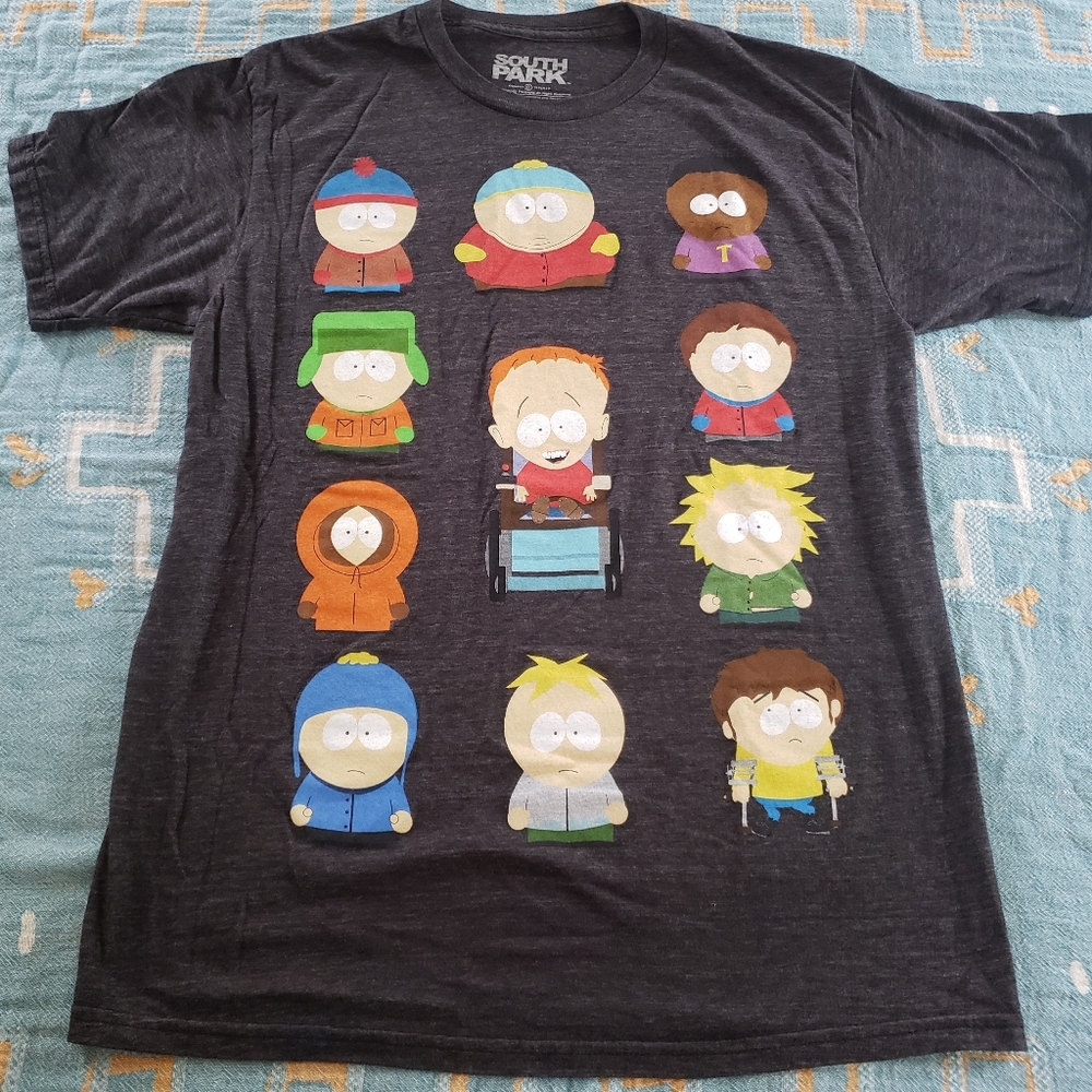 South Park Size M Characters T-Shirt